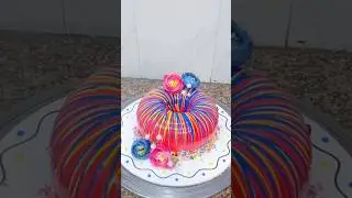 #doughnut #cake #colorful #cakeseries #cakelovers #viralvideo #mixcolor #cakedesign #ytfeeds #trend