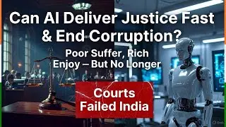 Can AI  Deliver Justice Fast & end corruption? Poor suffer, rich enjoy but no longer.