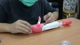 Assemble the prosthesis from e-NABLE  Unlimbited Arm v2.1