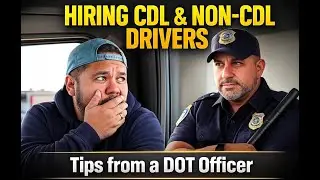 Hiring CDL & Non-CDL Drivers: Former DOT Officer Explains Compliance Requirements