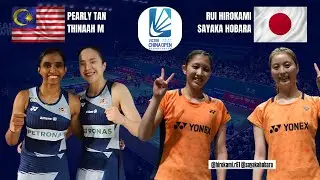 🔥GO CRAZY🔥Pearly/Thinaah (MAS) vs Hirokami/Hobara (JPN) | VICTOR CHINA OPEN !