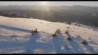 Quintessential Wyoming Snowmobile Adventure