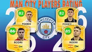 Man City Players Rating in Dream League Soccer 26