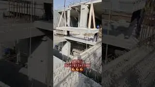 Hallow core slab installation #shorts #construction #engineering #precast #precastinstallation