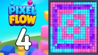 pixel flow level 4. walkthrough gameplay