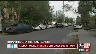 Mann Middle School student brings knife on bus, arrested