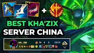 Kha'Zix Wild Rift China - Build Runes Guide Patch 6.3g - Gameplay Kha'Zix Season 19