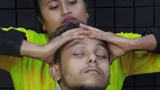[ASMR] Insane Massage By Barber Pakhi | Head Massage