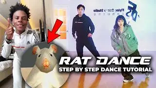 ISHOWSPEED и RATOMILTON — «Танец крыс» | Пошаговое руководство по танцам от MIRRORED
