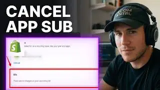 How to Cancel a Shopify App Subscription (2026) | Billing Settings