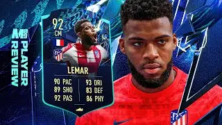 TOTS MOMENTS LEMAR PLAYER REVIEW | FIFA 22 Player Reviews