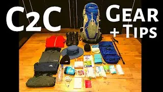 Coast to Coast Gear Loadout + Tips Lightweight - Thru Hiking Trail England