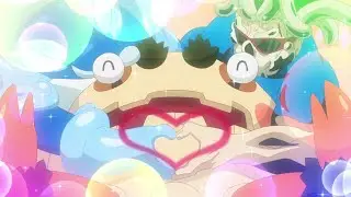 Mighty G and Palafin give deadly hugs to Klawf 🤗