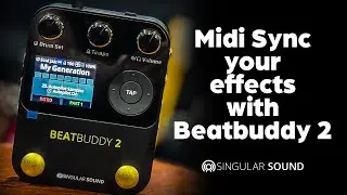 Midi Sync effects with the Beatbuddy 2