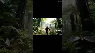 Lost in the Ancient Fern Forest 🌿#naturecinematic  #aivideo  #timetravel #dinosaur #HoangDaMorph