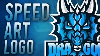 Projektowanie Logo CS:GO #35 | Dragon | SpeedArt