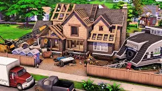 House Under Construction | The Sims 4 Speed Build