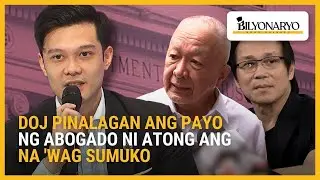 Abogado ni Atong Ang, binalaan ng DOJ matapos payuhan ang kliyente na huwag sumuko | Agenda Weekend