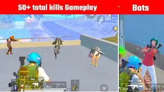50+ Total kills Gameplay in full Bot lobby | Pubg lite Gameplay By - Gamo Boy