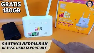 GAK PERLU PASANG WIFI LAGI! INTERNETAN HEMAT!  BISA DIBAWA-BAWA! Review Hifi Air Rabit CPE-R Modem