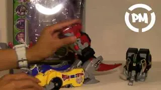 Pnoymode MMPR Review: 2010 Deluxe Dino Megazord( Tank & Attack Mode) #2