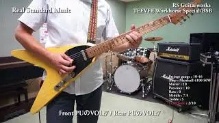 RS Guitarworks TEEVEE Workhorse Special/BSB with Marshall