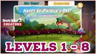 Happy St Patrick's Day Adventure Angry Birds 2