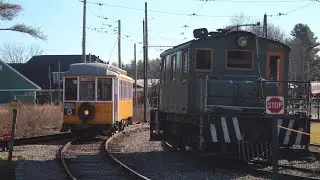 The Seashore Trolley Museum in Kennebunkport, Maine