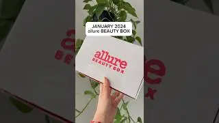 JANUARY 2024 allure BEAUTY BOX 📦 #shortsviral #allurebeauty #allurebeautybox