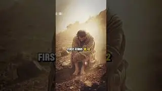 Why did Elijah put his face between his knees #history #god #viralshort #viral