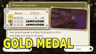 Gravity Rush Remastered - Pleajeune Energy Race Gold Medal! HQ