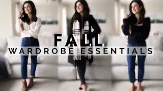 FALL WARDROBE ESSENTIALS 2020 *ULTIMATE GUIDE* | Fall Capsule Wardrobe 2020