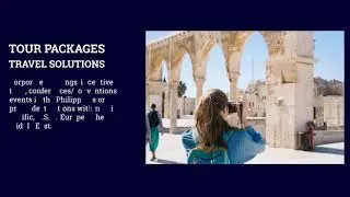 Travel Agency Services (Facebook Header Slideshow Video)