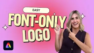 Create Font-Only Logos in #AdobeExpress | Adobe Express