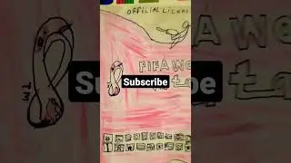 Fifa world 🌎 cup Qatar 🇶🇦  2022 drawing card book #panini #fifa #fifa22 #shortvideo