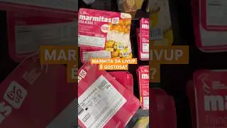 marmitas da Livup. vale a pena? a comida &eacute; gostosa? #livup #marmita