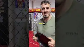 Trying to crush a frying pan 🤣💪 #tomaspinall #ufc #funnyvideo #wsm #strongman #viral #gripstrength