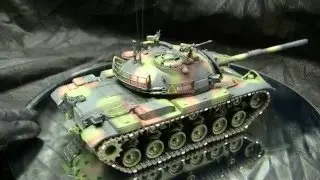 1/35th scale vintage AFV Club R.O.C. M48H CM-11 Brave tiger Patton model showcase video