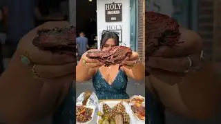 Underrated BBQ spot in London at Holy Smokes #barbeque #londonfood