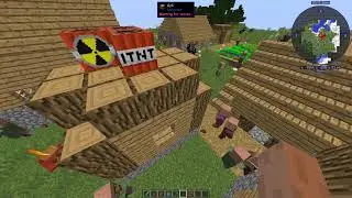 Zombie apocalypse in minecraft!