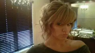 Lea Michele Inspired Updo (Golden Globes 2011)