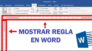 Como poner regla de Word en Office Word