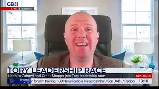 Jamie Jenkins discussing the Tory Leadership race on @GBNewsOnline 10/07/22