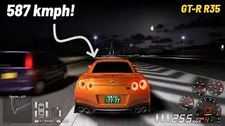 587 kmph in Nissan GT-R R35 🔥🔥 (Tokyo Xtreme Racer)