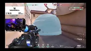 TenZ vs Wardell OPERATOR FIGHT in RANKED MATCH