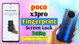 How To Poco x3pro Fingerprint MissingOr Not Working Problem Solved |Fingerprint Sensor Not Working