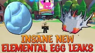 🌊INSANE NEW ELEMENTAL EGG LEAKS🔥 - Roblox Mining Simulator 2