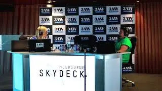 Kimberley Malcolm and Jacqui Felgate on AHA (Vic) Top Pubs Challenge 2024 @ Melbourne Skydeck