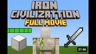 Minecraft  iron civilization showcase (beta)