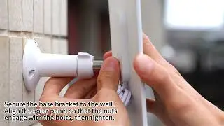 Camcamp SC23 2.5K PTZ Solar Powered Security Camera System-how to install?#Camcamp #securitycamera